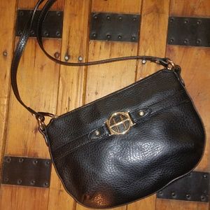 Tommy Hilfiger Pebbled Leather Crossbody